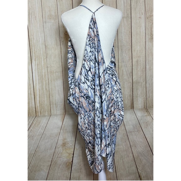 Fab’Rik Printed Flowy Drape Dress - Picture 4 of 11